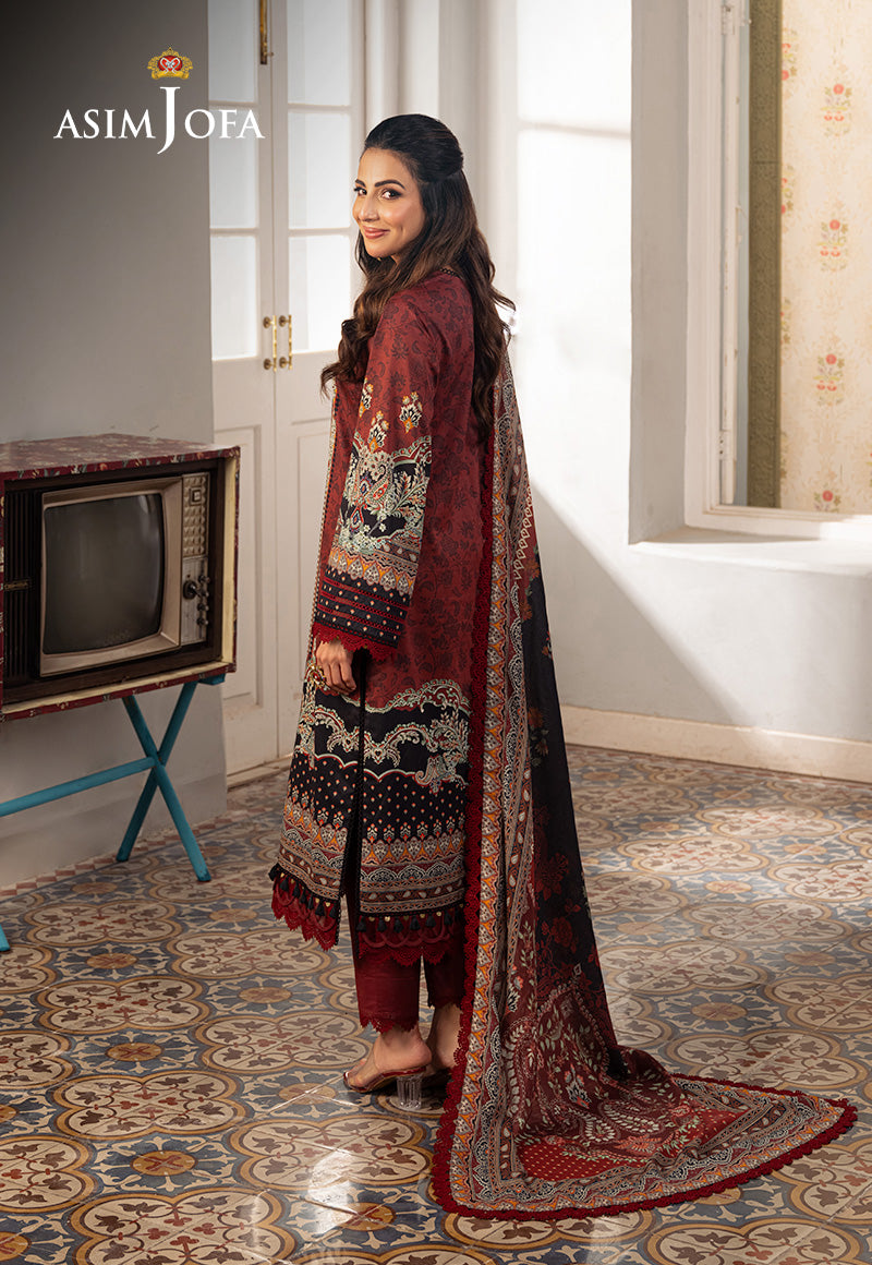 AJAR-26 PRINTED LAWN 3 PCS